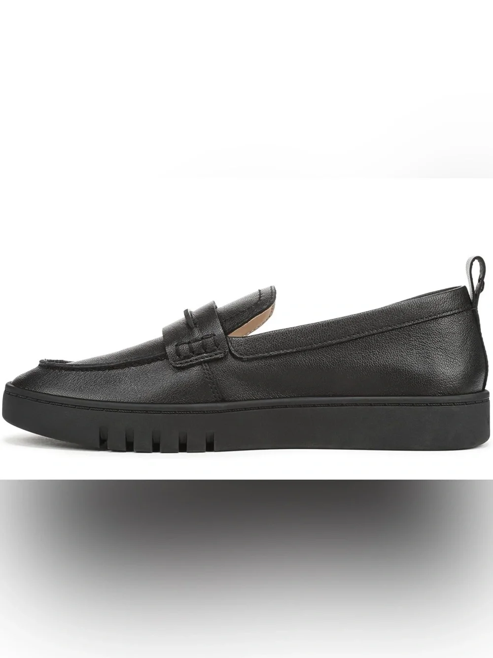 Vionic Women’s Black Leather Penny Loafer Slip-On Size 8.5 - Picture 3 of 16